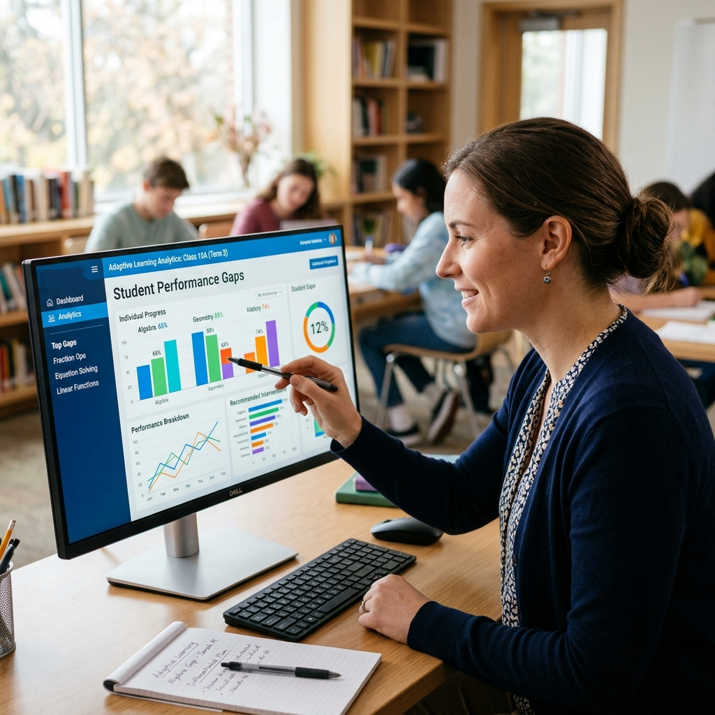 How Adaptive Learning Identifies Math Gaps Before They Become Problems