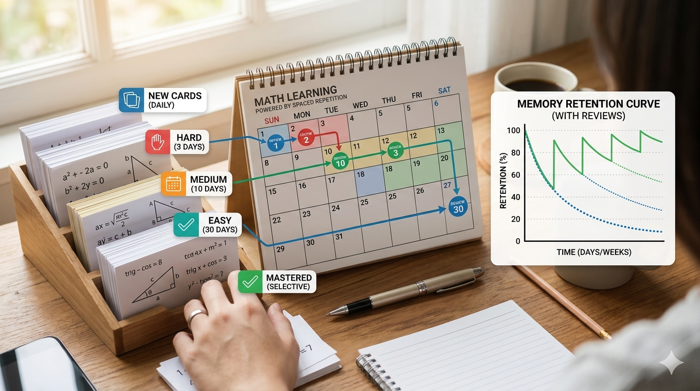 Why Spaced Repetition is the Secret to Math Mastery